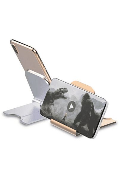 Mercaton Universal Holder with Multiple Adjustments for Phone or Tablet, Silver