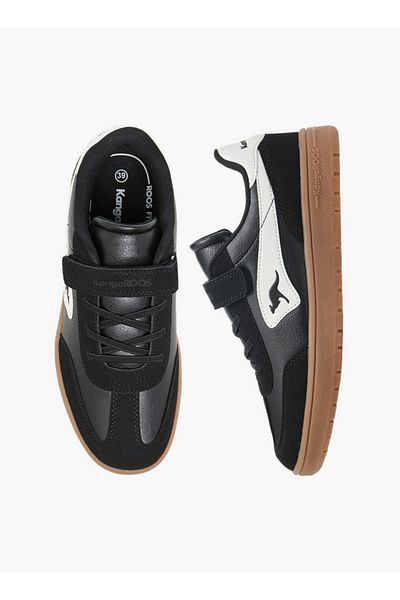 Kangaroos Women's Panelled Sneakers with Hook and Loop Closure