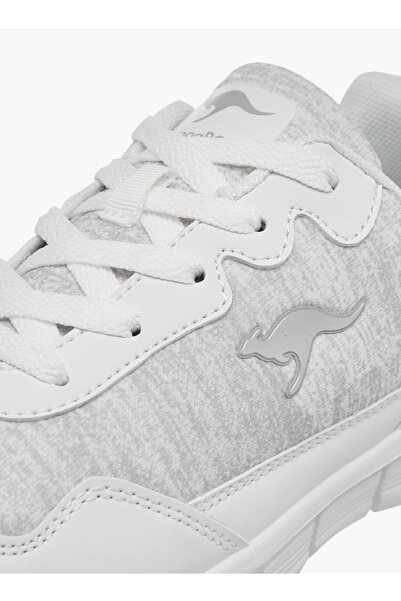 Kangaroos Women's Logo Embroidered Sports Shoes with Lace-Up Closure