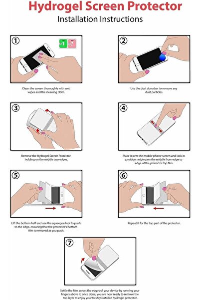 Generic Tech Skinners iPhone XS (2018) - 5.8 inches Hydrogel Anti Blue Light Anti-Blue Ray Screen Protector