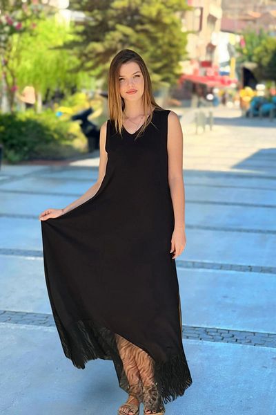 aytemas Tulle Zebra Patterned Skirt Dress
