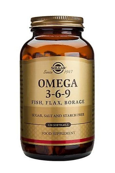 Solgar Omega 3 6 9 Fish Flax Borage Softgels 120'S