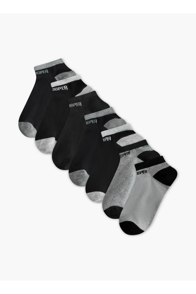 Lee Cooper Printed Ankle Length Socks - Set of 7