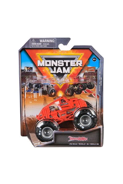 Monster Jam THUNDER ROARUS METAL CAR 1 TO 64 SCALE