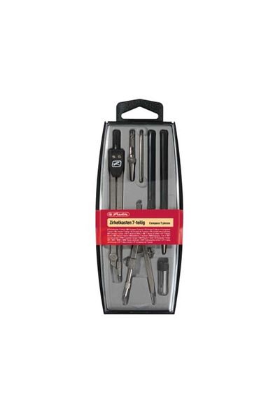 Herlitz Compass Set, 7 Pieces