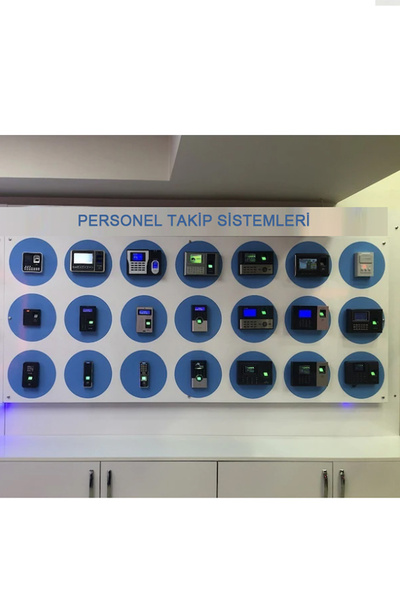 LinaS Parmak izi kartlı Personel Takip Cihazı-WEB Giriş Çıkış Programı(10 KART HEDİYELİ)