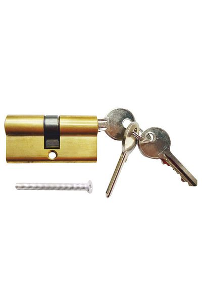 flores Bronze door handle, 80 mm, with 3 keys