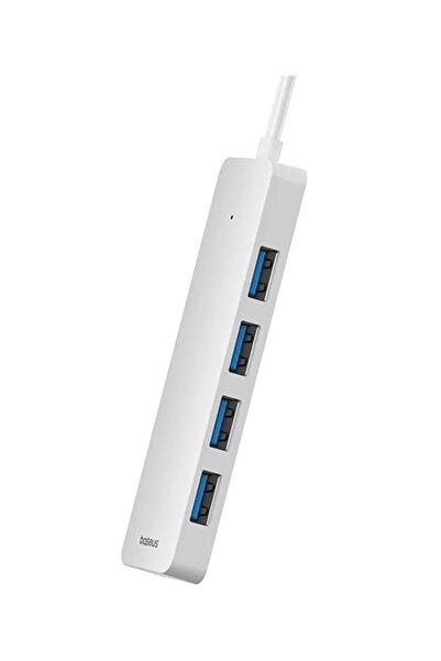 Baseus UltraJoy 4-Port USB HUB USB Çoğaltıcı 50cm Beyaz