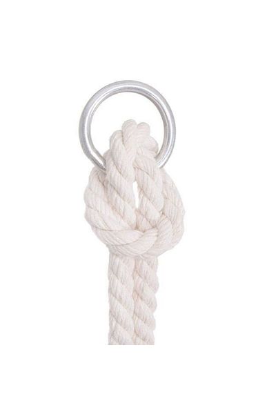 Springos Leagan pentru copii, lemn, perna inima albastru deschis, 33.4&#215;34.5&#215;25 cm,