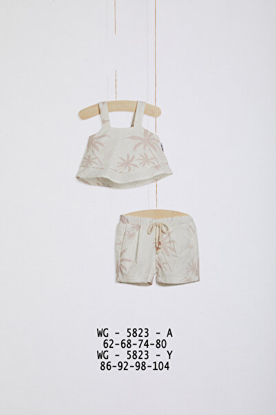 Wogi Alt Üst Kız Çocuk Yazlık Takım