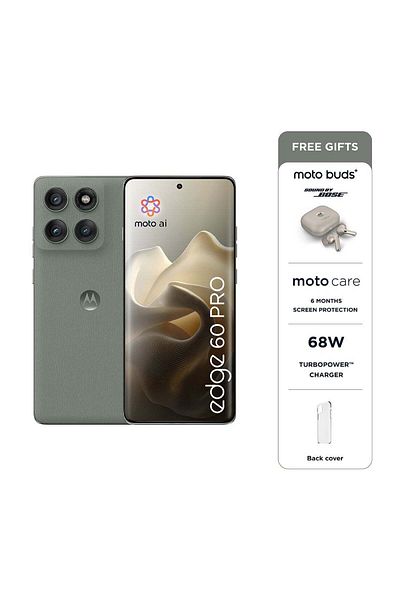 Motorola Edge 60 Pro 5G Dual SIM PANTONE Shadow/Green 12GB+12GB RAM 512GB
