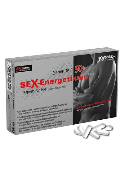 LOVENTA Energetic 50+ – Supplement for vitality, energy and male support (40 capsules)