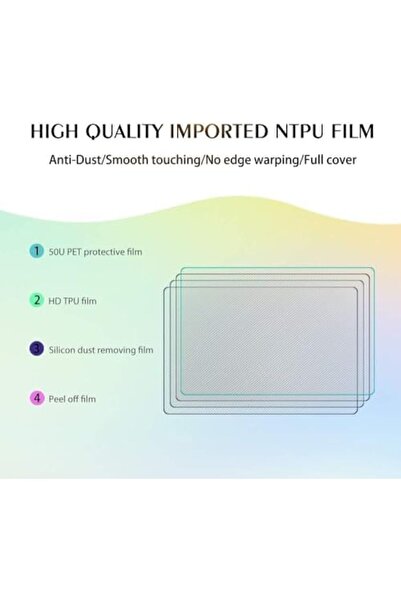 Generic Tech Skinners iPhone XS (2018) - 5.8 inches Hydrogel Anti Blue Light Anti-Blue Ray Screen Protector