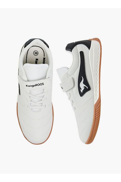 Kangaroos Women's Panelled Sports Shoes with Hook and Loop Closure