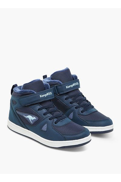 Kangaroos Women's Panelled High Top Shoes with Hook and Loop Closure