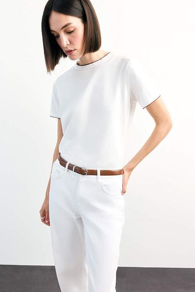 DeFacto Crew Neck Short Sleeve T-Shirt F8994Ax25Sm