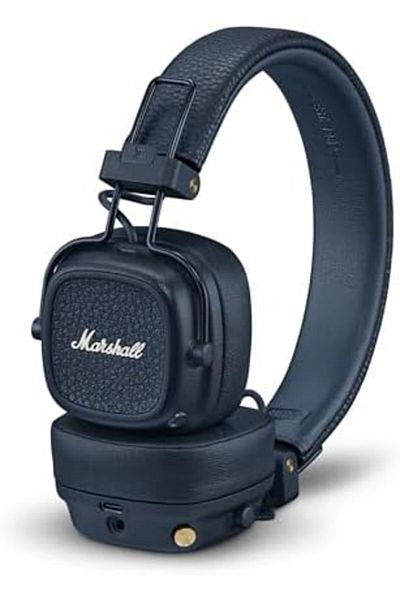 Marshall Major V On-Ear Bluetooth Headphones - Midnight Blue