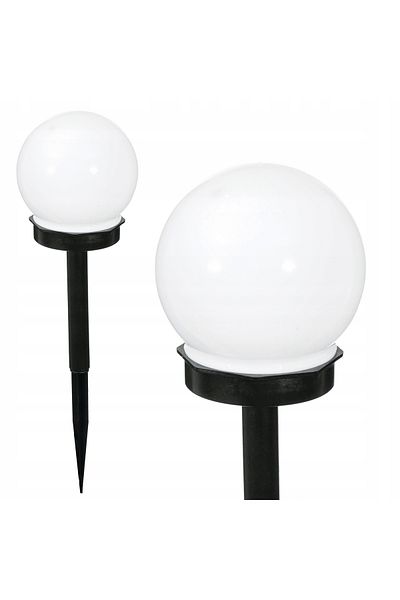 jumi Lampa solarna KULA 10cm ogrodowa LED czujnik