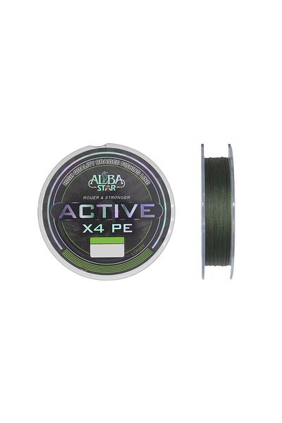 Albastar Active 4X Rope Fishing Line L.Green - 0.18mm - 150m - 16.8kg