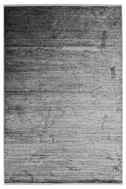 Cool Halı Naturel 1701 Gri Yumuşak Doku Parlak Görünümlü Halı Kesme Yolluk 12...