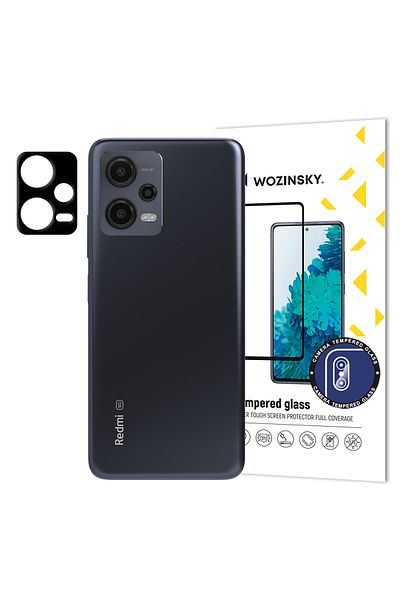 WOZINSKY Szkło hartowane 9H na aparat kamerę do Xiaomi Redmi Note 12 5G / Poco X5 5G Full Camera Glass