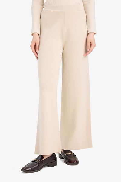 DeFacto Wide Leg Wide Leg Loose Knitwear Trousers F1102Ax25Au