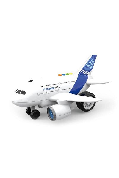rexa EPT 1:200 Popular Friction Toy Plastic Musical Plane Kids