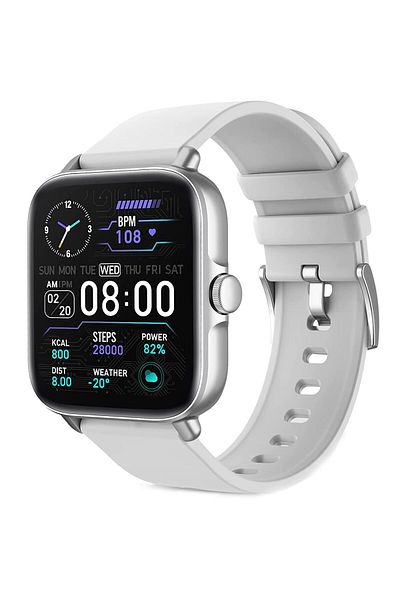 WowStep Smartwatch Fitness Watch, Notifications, Physical Activities, Sleep, Heart Rate, Pedometer
