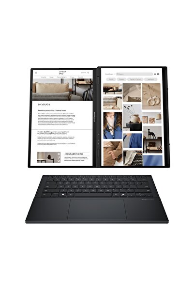 ASUS Zenbook Duo UX8406CA-PZ068X | Basalt Gray | 14 " | OLED | Touchscreen | 3K | 2880 x 1800 pixels