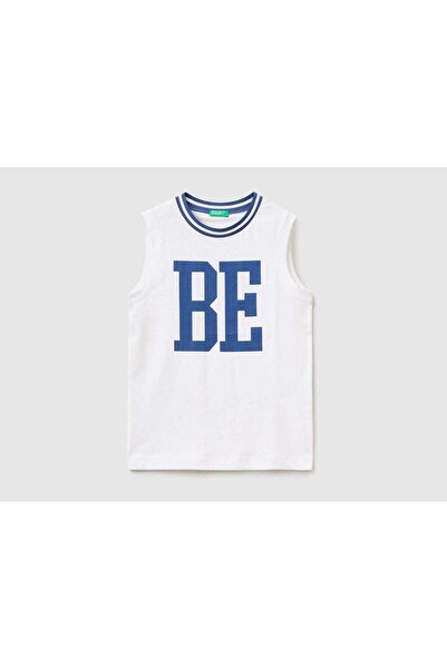 United Colors of Benetton تي شيرت مطبوع للأطفال