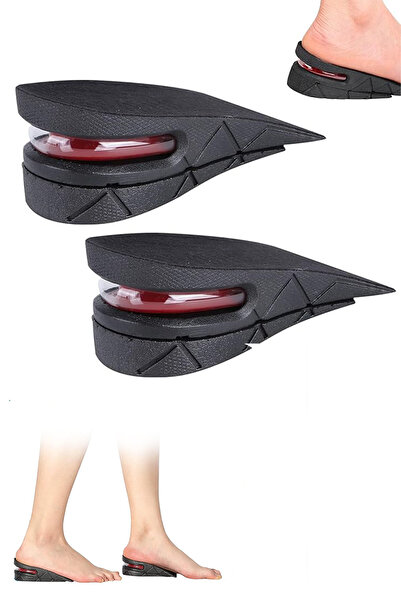 Fresh Moon Boy Uzatıcı Ayakkabı Tabanlık 5 Cm Yükseltici Ortopedik Ayak Taban...