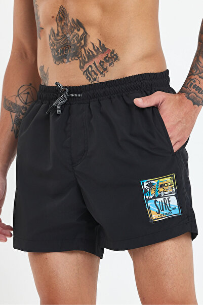 Weyeze Surf Printed Swim Shorts Af-Y95847Lns