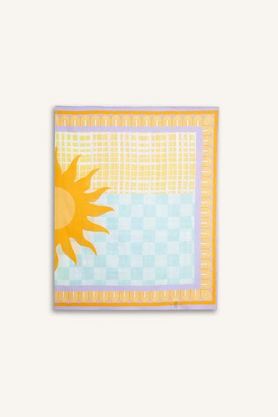 DeFacto Regular Fit Palm Pattern Cotton Pareo-Fall in Love E8220Ax25Hs
