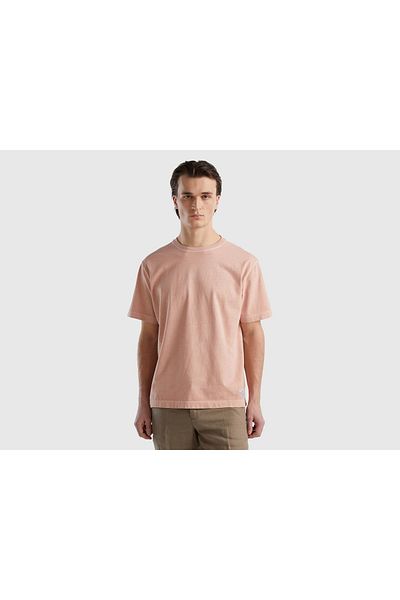 United Colors of Benetton 100% Organic Cotton Men's T-Shirt with Crew Neck