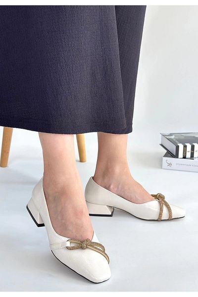 MFR E-Ticaret Estay Ten Patent Leather Heeled Shoes