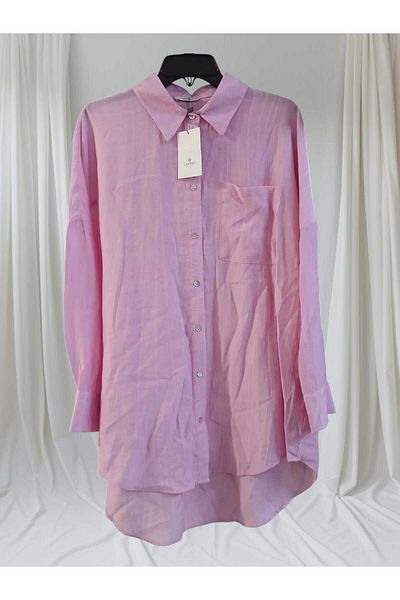 Loreen Women's Buttoned Back Roba Detailed Shirt 20645