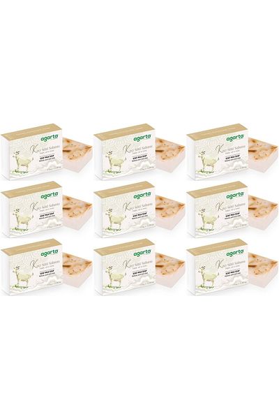 Agarta Handmade Natural Soap 150Gr Goat Milk (Set of 9)