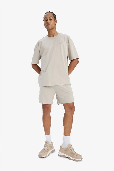 DeFacto Defactofit Standard Fit Sportsman Waist Lace-Up Shorts with Pockets E2585Ax25Sm