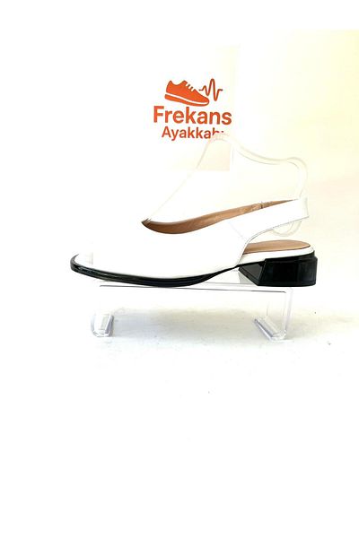 NEWGÜLTEKİN Genuine Leather Heel Strap Elastic Comfortable Fit Soft Stylish Sandaket