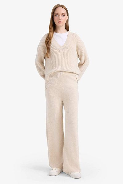 DeFacto Relax Fit Wide Leg Pants V0088Az25Wn