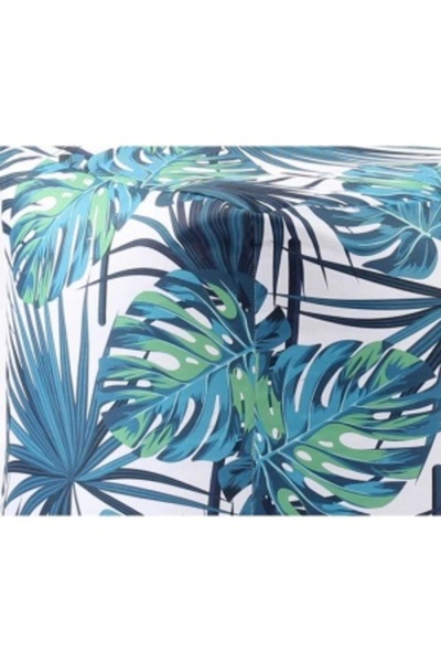 Pufrelax Fotoliu Nirvana Grande, Material Impermeabil - Frunze Tropicale