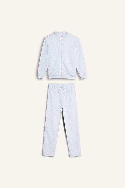 DeFacto Boy's 2 Piece Set Bomber Cardigan Sweatpants F2491A825Au