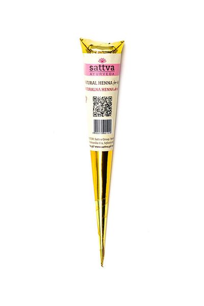 Sattva Ayurveda Henna Tattoo - henna pentru tatuaje temporare, 30ml - Sattva Ayurveda