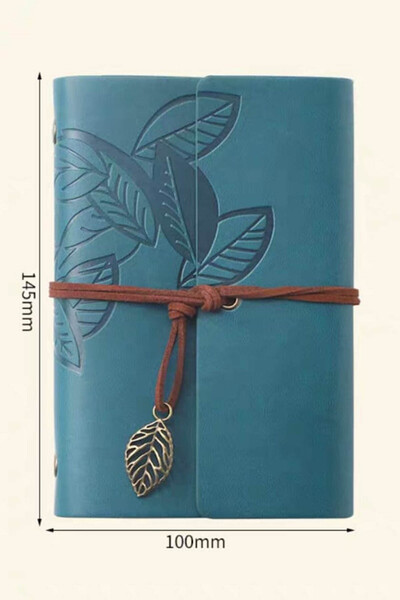 zozoya Kişiye Özel İsimli Deri Yeşil Dolama Defter Ajanda