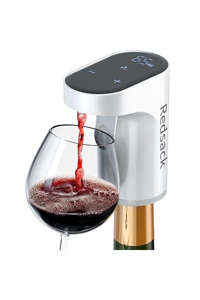 Redsack Smart Wine and Beverage Dispenser Redsack, Automatic Decanting Function - Touch, Built-in Aerator, P