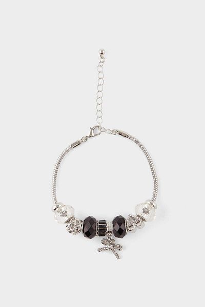 DeFacto Women's Charm Silver Bracelet F6223Axns