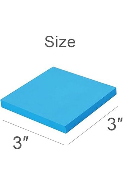 Other Sticky Notes, 4/5 Colour Paper, Multicolour Sticky Notes 76x76mm (Pack of 400 Sheets)