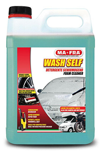 MAFRA Spuma activa auto pentru exterior, bidon 5 L, WASH SELF