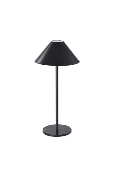 Tescomak Rechargeable touch LED table lamp, 3 color temperatures, black