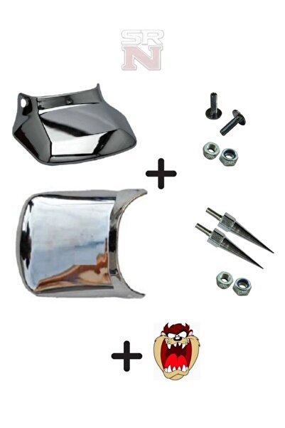 GMS Cg Nikel ön arka tozluk takımı+2 adet sivri vida+2 adet şapkalı vida+4 adet somun seti+tzmanya